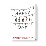 Personalised Birthday Card Official Product