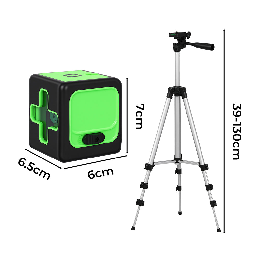Green Laser Level 360° Self Leveling Ip54 Water Resist With Tripod | Green