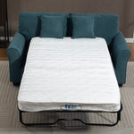 Lewiston Fabric Pull Out Sofabed | Teal