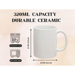 Dyzi Oldi Funny Old Man Quote Ceramic Coffee Mug White