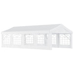 Garden Gazebo Portable Carport W/ Removable Sidewalls
