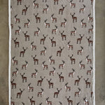 Sterling Stag Mocha Heated Sherpa Throw – 140x180cm Electric Blanket With 10 Heat Settings | 140cm x 180cm | Brown