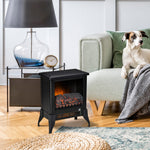 Electric Fireplace Stove Freestanding With Flame Effect