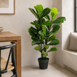 90cm Uk Artificial Realistic Plant Fiddle Fig Tree