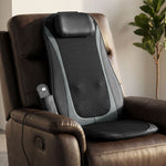 HOMCOM Back Massager With Heat, Deep Tissue Massage Chair For Home Office
