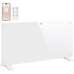 2000w Electric Space Heater Radiator Wifi Smart App | White