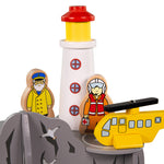 Bigjigs Toys Lighthouse 4-way Tunnel for Wooden Train Sets