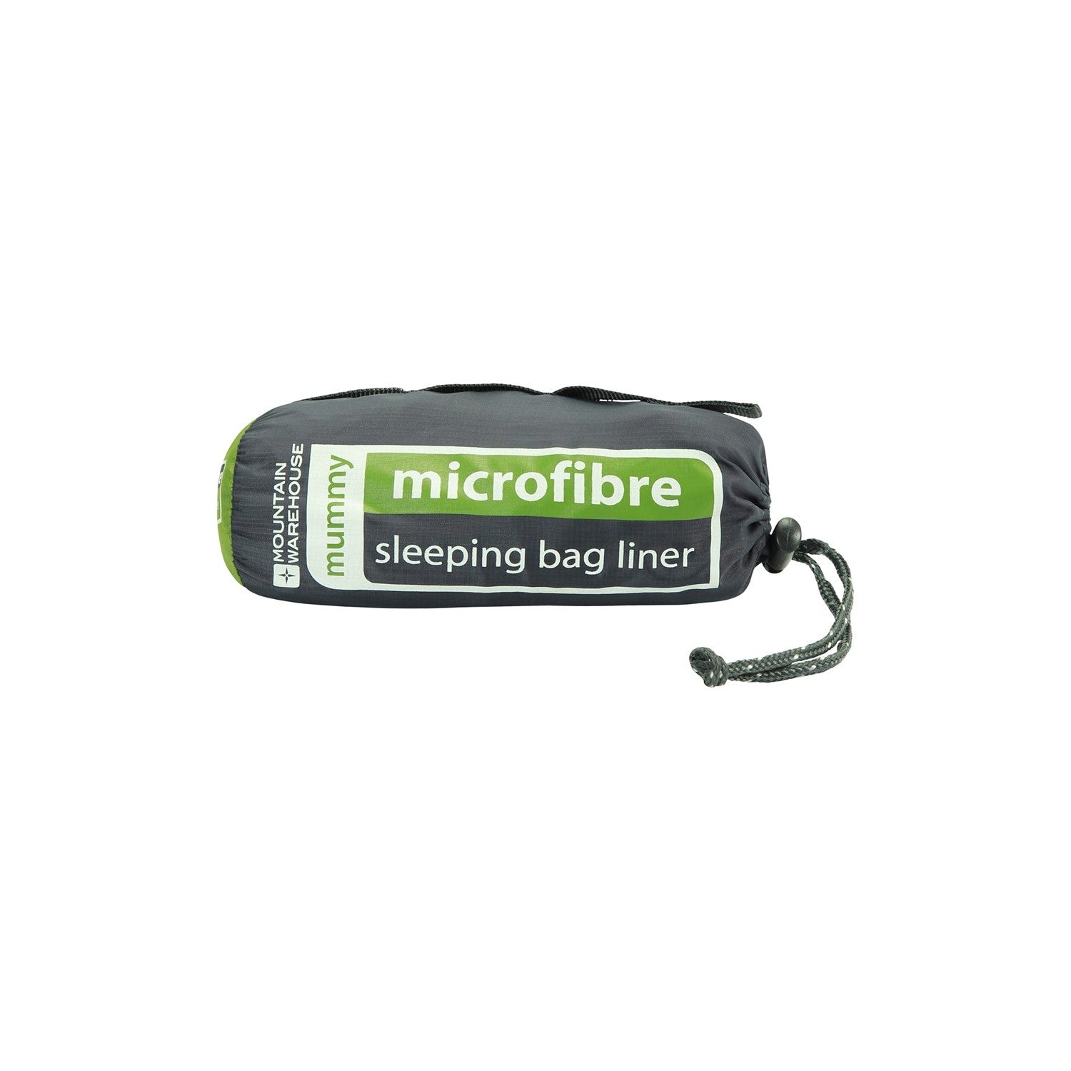 Microfibre Mummy Sleeping Bag Liner | One Size | Gray