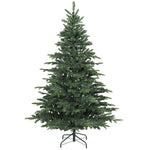 Christmas Tree, Hinged Xmas Tree With Realistic Branches | 6ft | Green