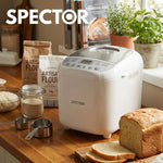 Spector Automatic Bread Maker Machine 2lb 19 In 1 600w Non Stick Stainless Steel