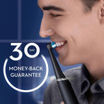 Io Series 6 Electric Rechargeable Toothbrush With Travel Case, Black Lava