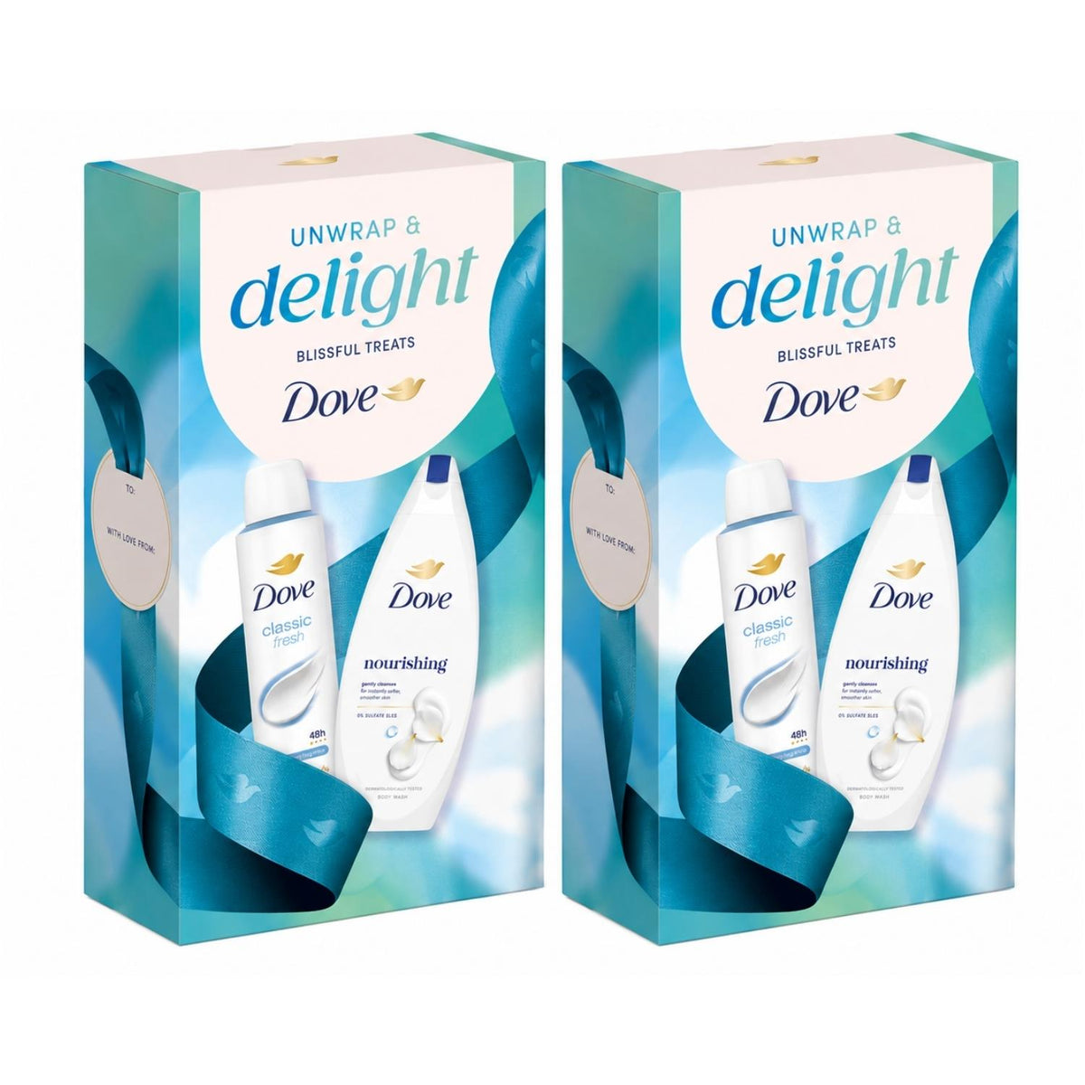Unwrap And Delight Blissful Treats Duo Gift Set With Gift Box | Set of 2