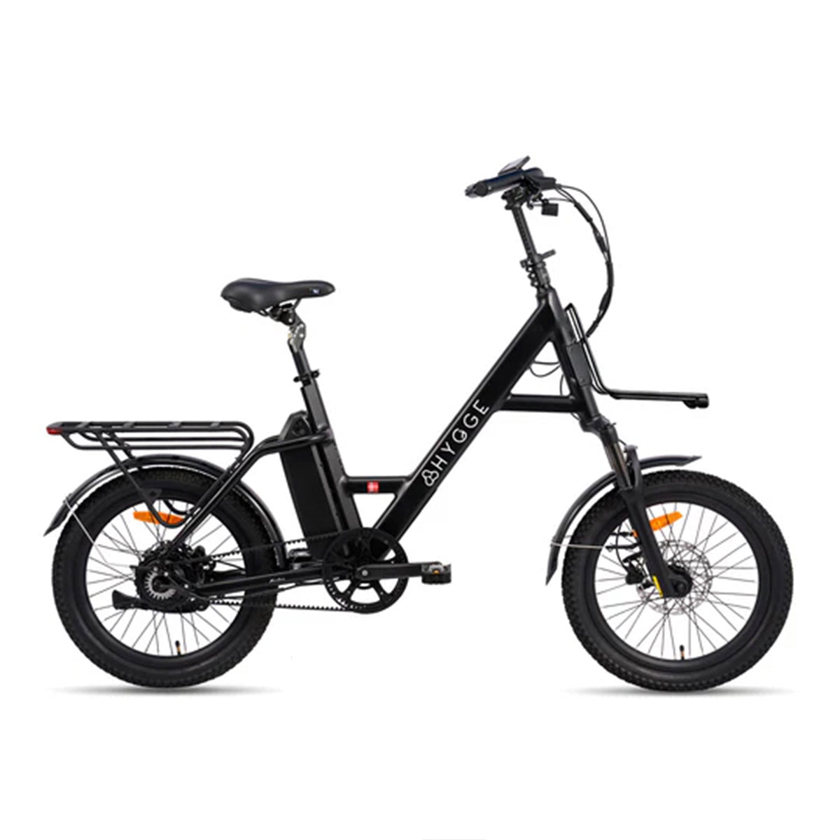 Herlev Auto 2026 City E-bike, Automatic 3-speed, Belt Drive | One Size | Charcoal Black