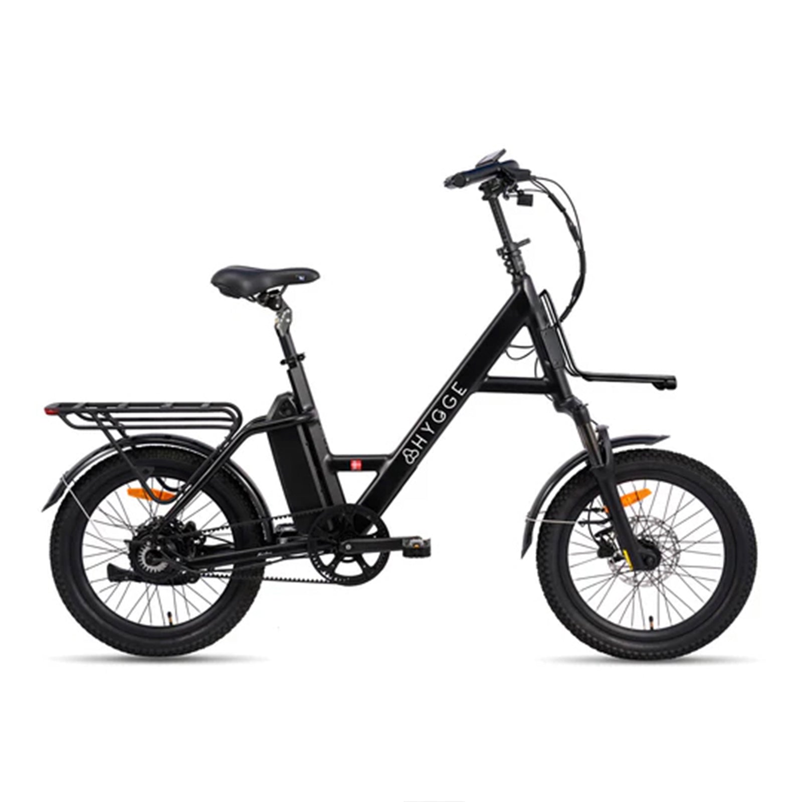 Herlev Auto 2026 City E-bike, Automatic 3-speed, Belt Drive | One Size | Charcoal Black