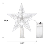 Christmas Led Star Tree Topper