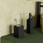 Soap Dispenser, 125ml Capacity, Black Matt Freestanding Collection Metric