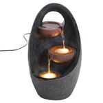 Outdoor Creative Egg Shape Water Feature Fountain Electric