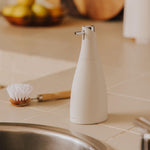 Soap Dispenser 300ml Matt Black Unique Design Soft Finish Saku Collection