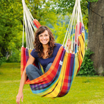 Brasil Hanging Hammock Chair - Rainbow
