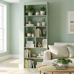 Bookcase, 6-tier Bookshelf With Anti-tipping Design | Green
