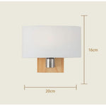 Bath Plus TB+ Modern Wooden Wall Light E27 Wall Sconce