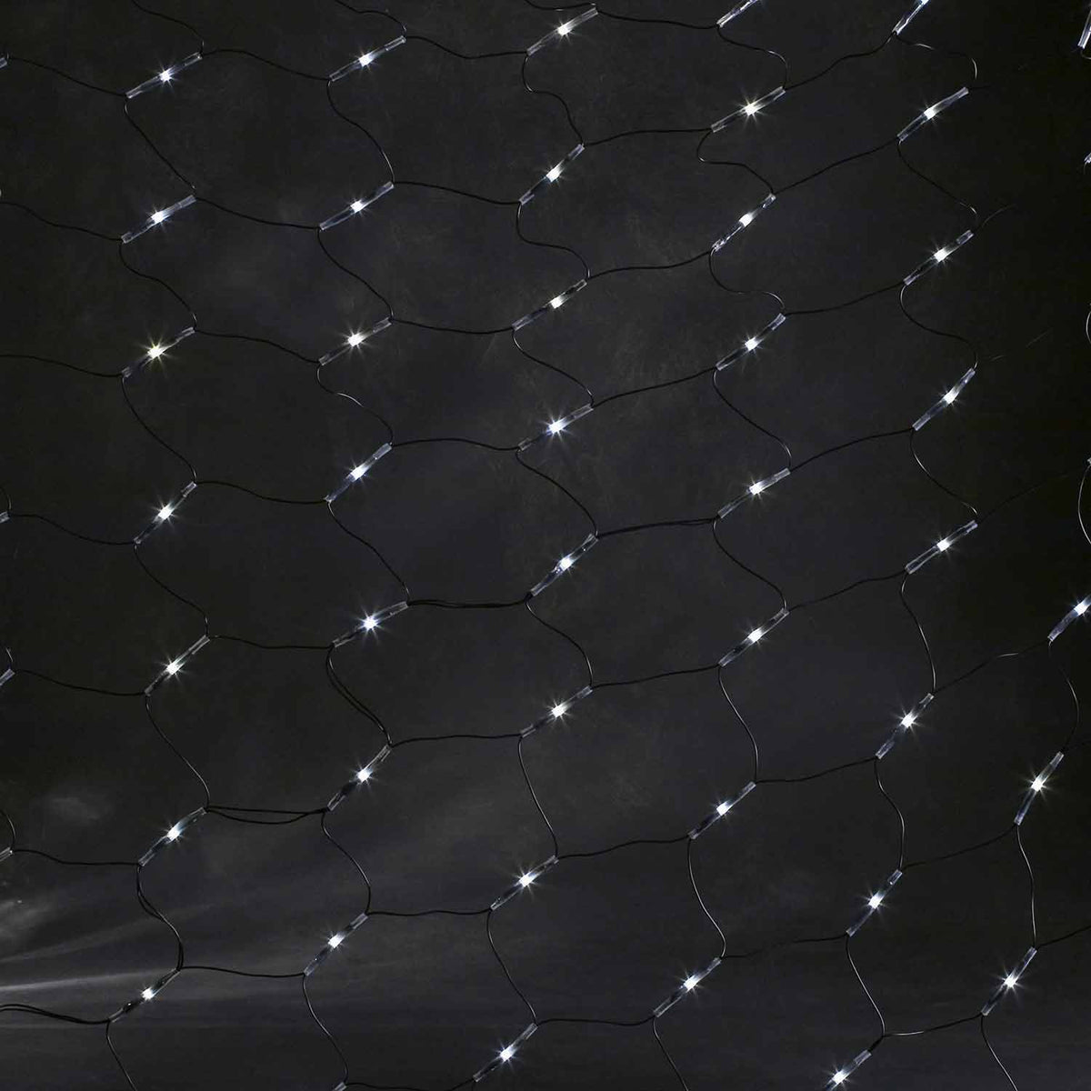 104 Warm White Led Cone Net Light 2m | Set of 1 | Warm