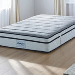 Sleeply Hybrid Mattress 2000 Pocket Sprung multi layered soft touch | Single | Grey