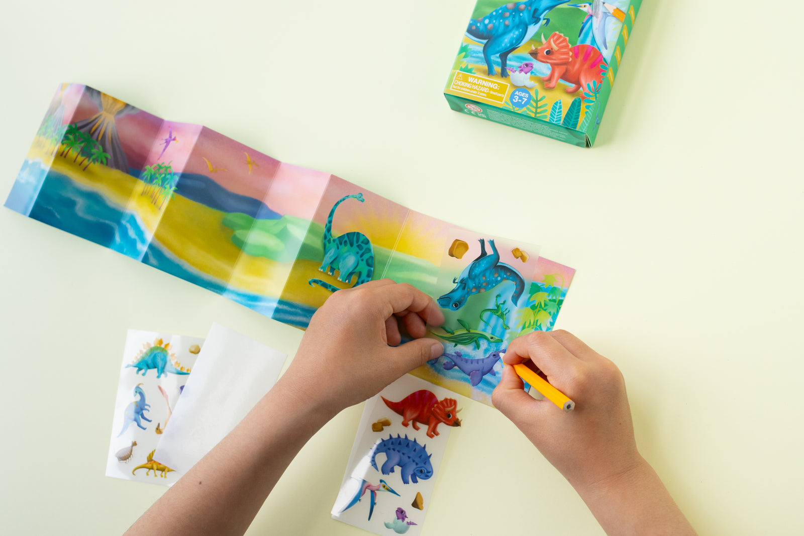 Mini Transfer Magic Set (dinosaurs)