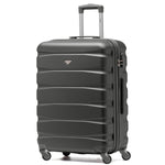 25" Medium Suitcase Check-in Hold Luggage Hard Shell 4 Wheels Tsa Lock | Medium | Charcoal