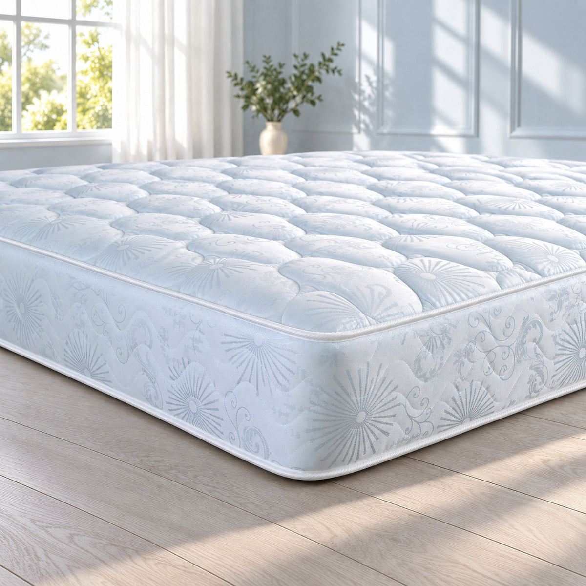 Venice Coil Spring Mattress | Small Double | Blue