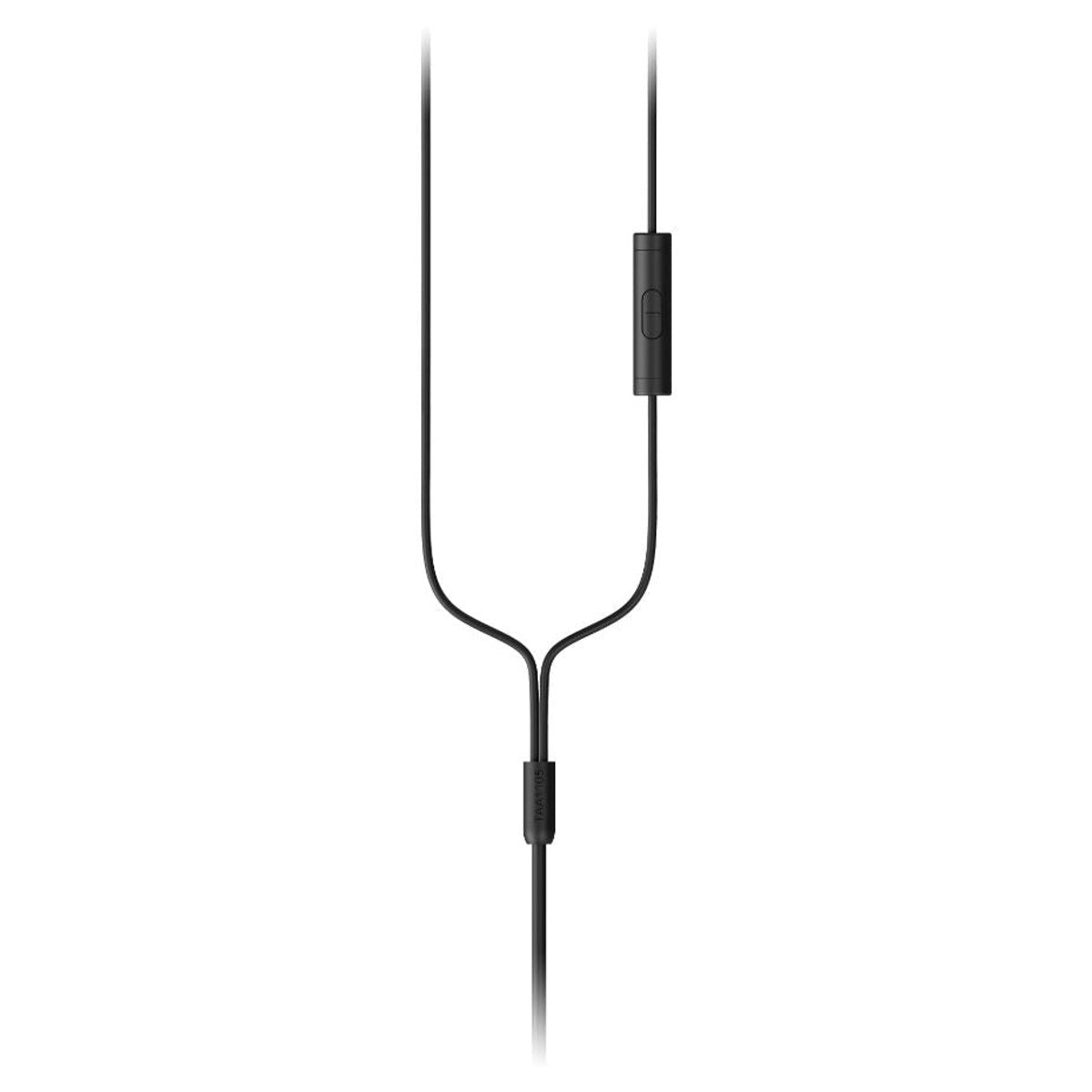 Taa1105 In-ear Sports Headphones With Loop And Microphone | Black