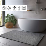 Spaghetti Anti Slip Shower/Bath Mat | 100cm x 40cm | Grey