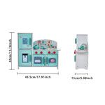 Kids Play Kitchen Toy Set