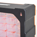 60 Drawers Parts Organizer, Wall Mount