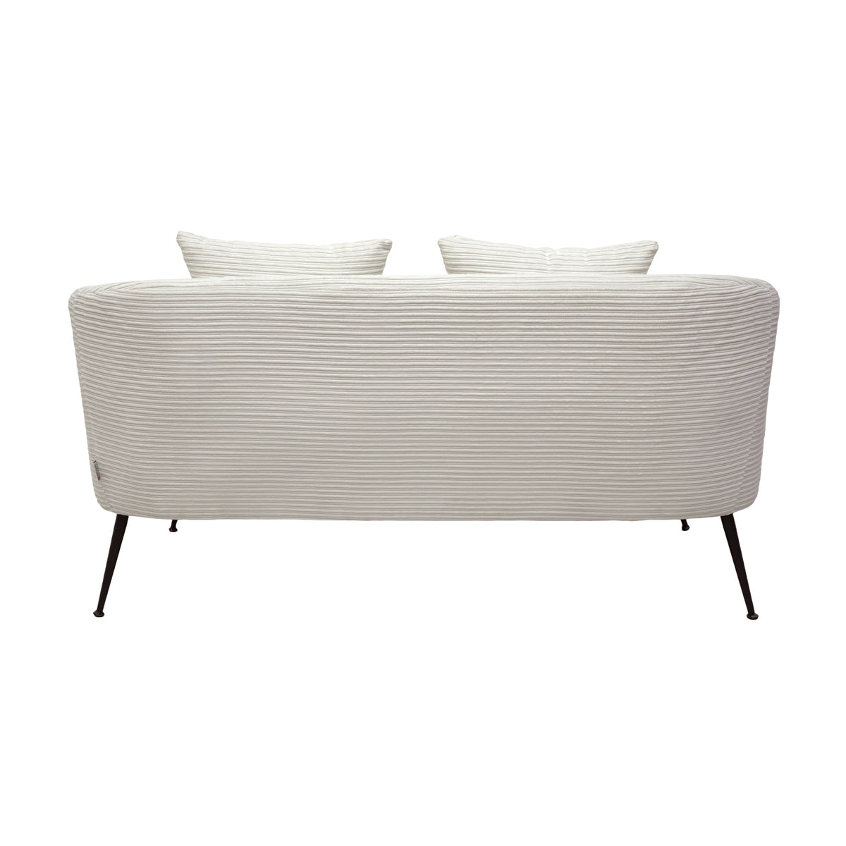 Breeins Modern Corduroy 2-seater Sofa With 2 Scatter Cushions