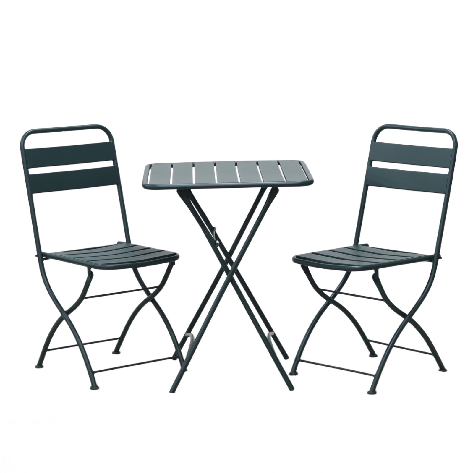 Colourways Vibrant Folding Patio Or Balcony Set | Green