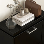 HOMCOM Slim Shoe Storage Cabinet With 3 Flip Drawers For Entryway