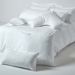 Egyptian Cotton V Shaped Pillowcase 200 Tc | V Shape | White