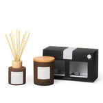 Frosted Decadence Candle & Diffuser Gift Set –  Praline & Birch