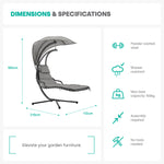 Bali Swing Sun Lounger - Grey