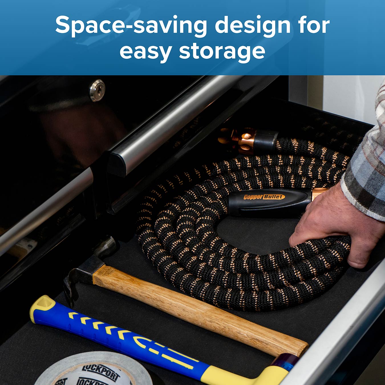 Expanding Hosepipe | 75ft | Black