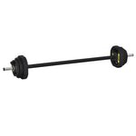 HOMCOM 20kg Adjustable Barbell Set, Home Gym Exercise, Ergonomic