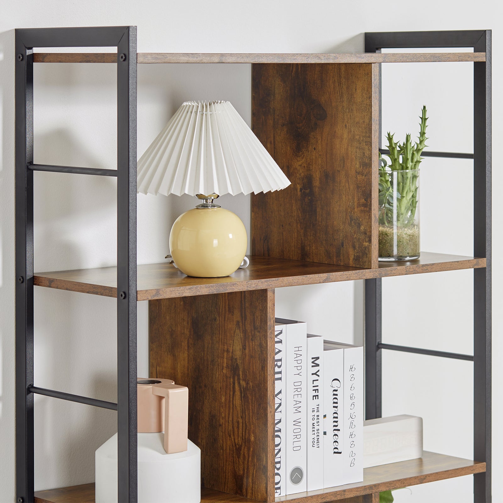 Industrial Storage Shelf Bookcase Closet Floor Display