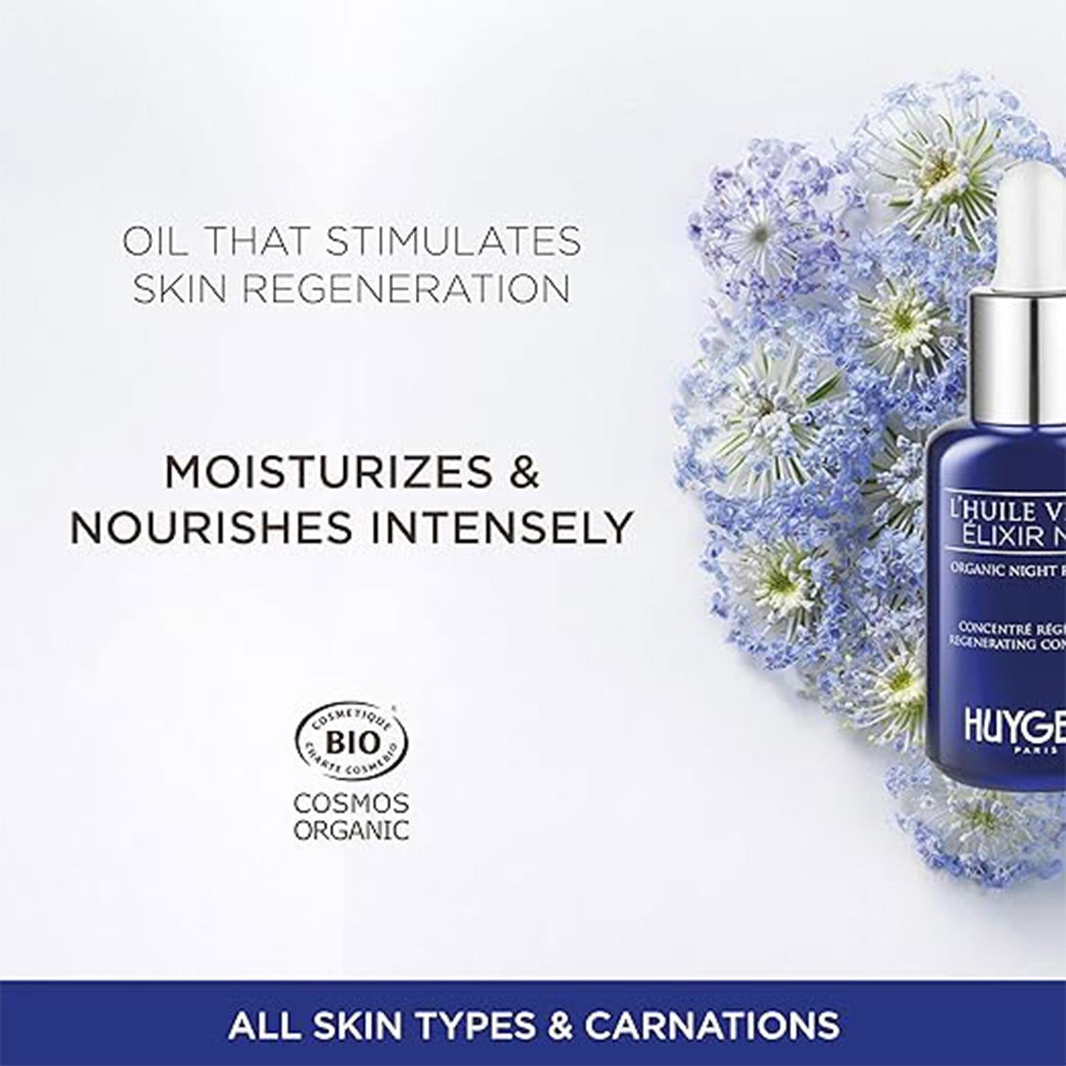 Night Repair Oil Regenerating Concentrate Organic & Vegan, 30ml