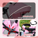 6 In 1 Trike For Toddler 1-5 Years With Parent Handle | Pink