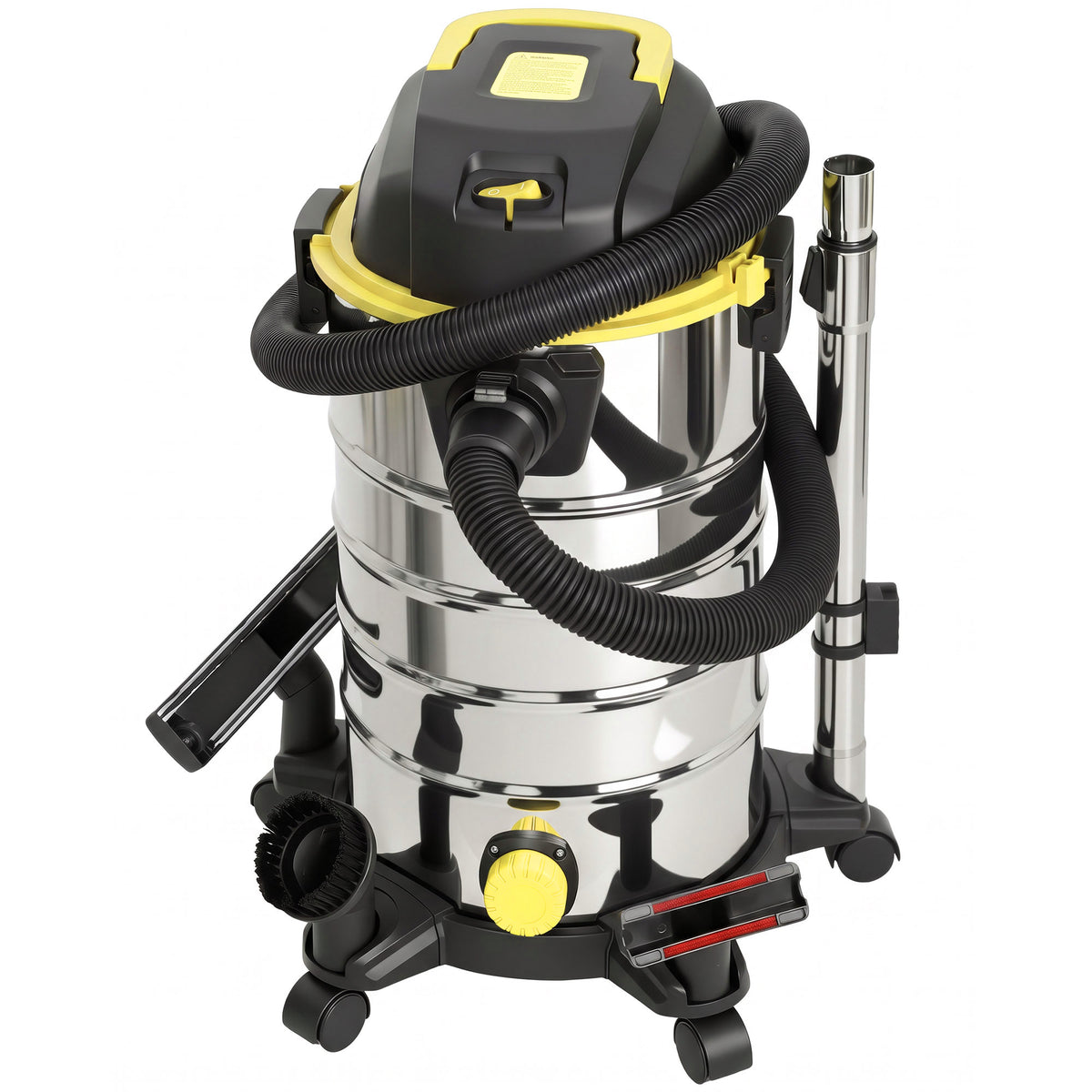 HOMCOM 1400w Vacuum Cleaner With Blowing Mode, Yellow