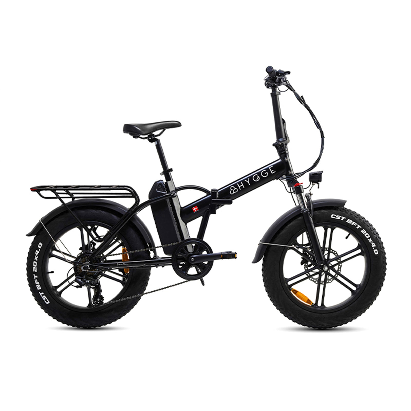Vester 2026 - Folding Fat Tyre E-bike 48v 14ah | Black