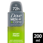 Anti-perspirant Men+care Advanced Sport Fresh 72h Protection Deo, 6x 200ml