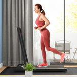 2.5hp Folding Treadmill Walking Pad W/ Led Display | Orange