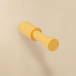 Towel Hook, Robe Hook, Coat Hook, Mustard 5,5 Cm, Logic Collection